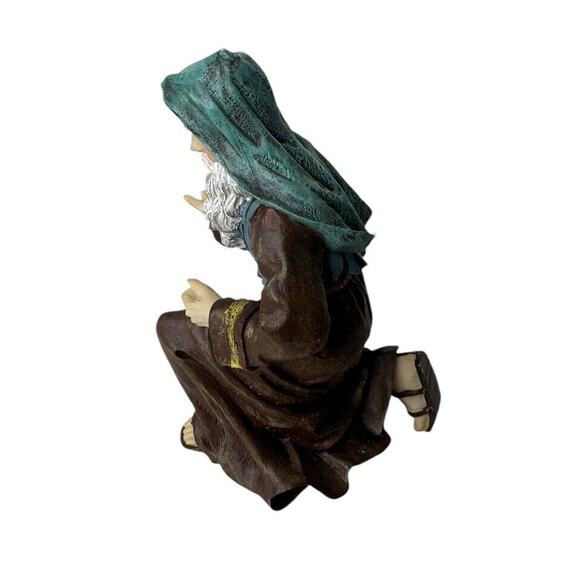 Vintage Lang and Wise Nativity Lisa Blowers Away in a Manger 6 pc 1998 2nd Ed - Picture 5 of 16